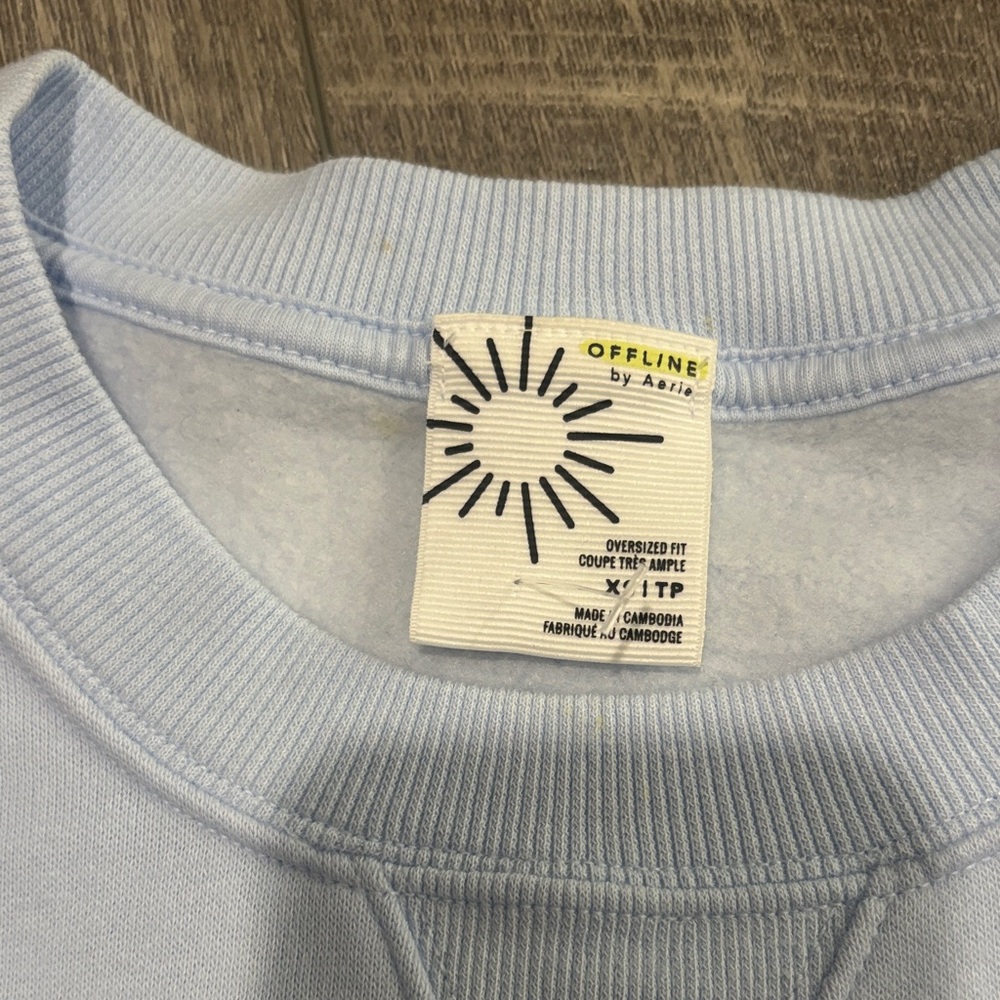 Light Blue women’s offline by aerie Sweater - Picture 2 of 4